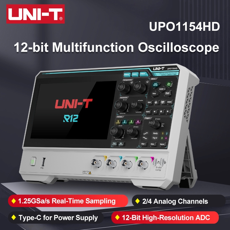 Signal Generator Spectrum Analyzer - Osciloscopio UNI-T UPO1154HD UPO1082HD de Alta