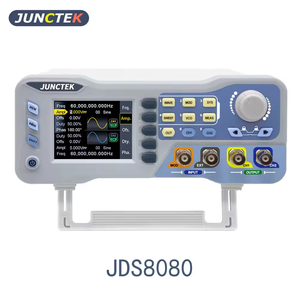 JDS8080 JUNCTEK, generador de  - Function Arbitrary Waveform Generator reseña y precio