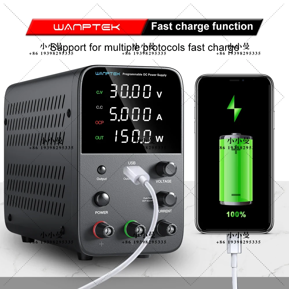 Fuente de Alimentación de CC P - Programmable Dc Power Supply 30V 10A reseña y precio