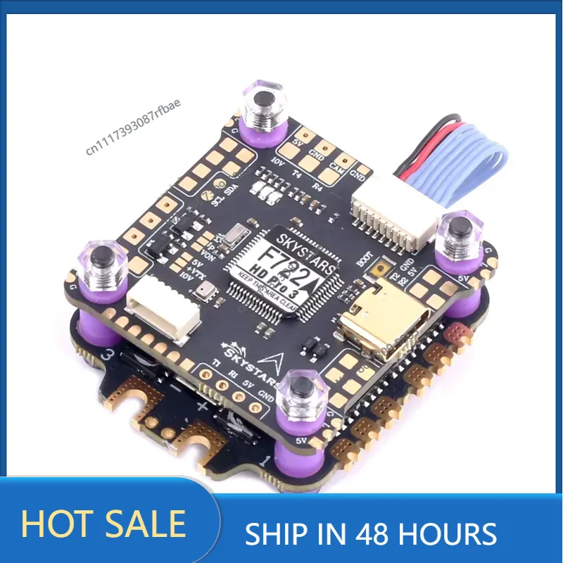 Controlador de vuelo Skystars  - Fpv Flight Controller F7 Stack 60A reseña y precio