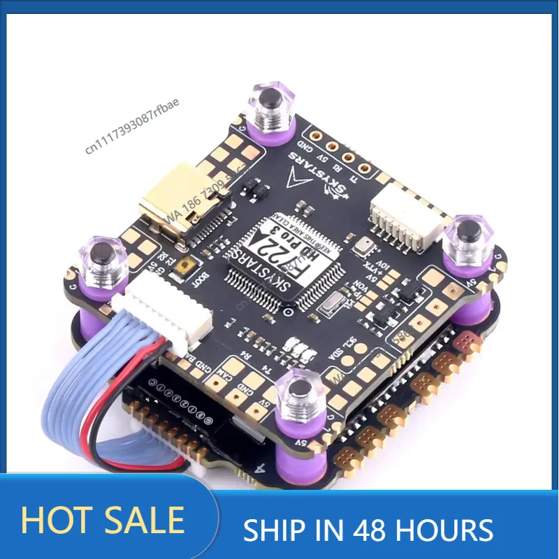 Controlador de vuelo Skystars  - Fpv Flight Controller F7 Stack 60A reseña y precio