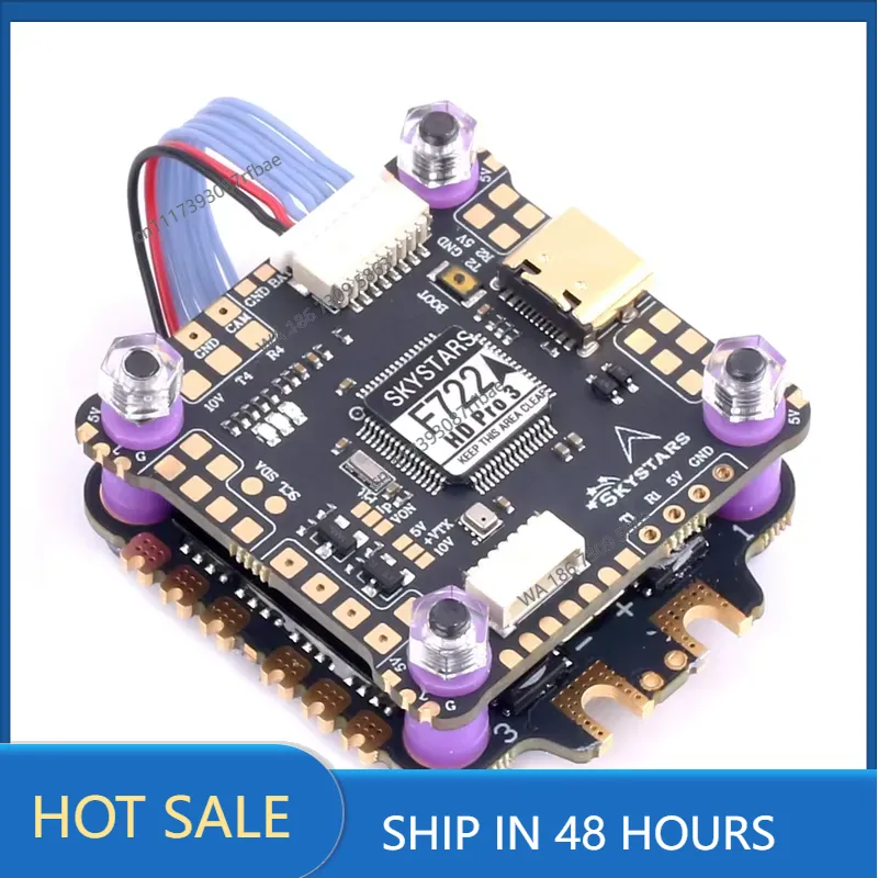 Controlador de vuelo Skystars  - Fpv Flight Controller F7 Stack 60A reseña y precio